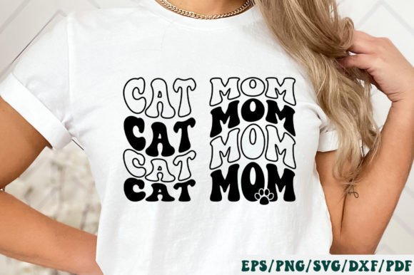 Cat Mom Retro Svg Graphics and Crafts Review