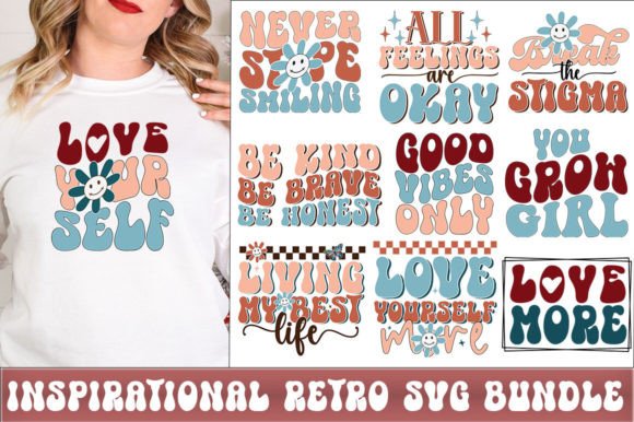Inspirational Retro SVG Bundle: Graphics and Crafts for Editorial Design