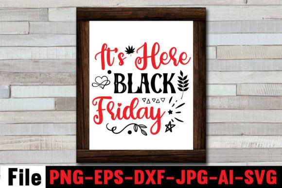 It’s Here Black Friday SVG Cut File Review