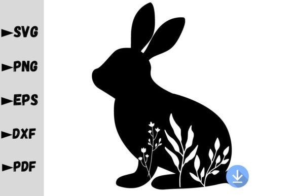 Review: Floral Bunny Silhouette Design for Embroidery
