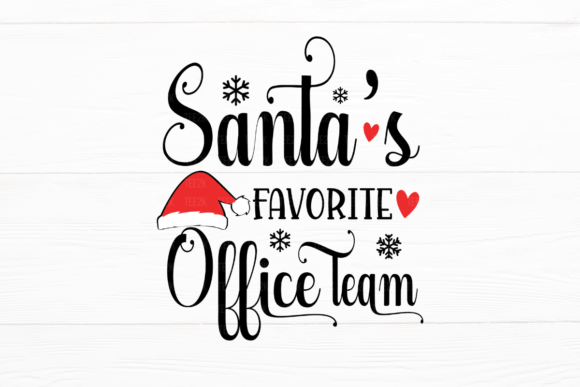 Santa’s Favorite Christmas Office Team Graphics and Crafts Review