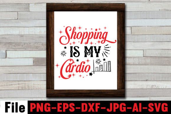 Shopping is My Cardio SVG Cut File: Graphics and Crafts Review