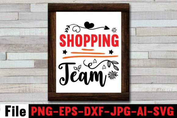 Shopping Team SVG Cut File Review